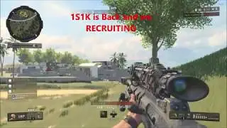 1S1K ps4 sniping clan recruiting for BO4
