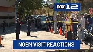 Latest updates: DHS Secretary Kristi Noem visits Portland&rsquo;s ICE facility