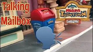 Disneyland toon town talking mailbox (All phrases)