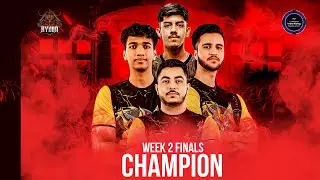 India Rising Week 2 Finals Champions Hydra eSports 🐉