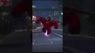Kingdom Hearts III - Sora saves a big hero 6 member