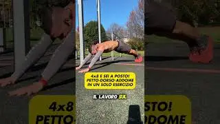 Pushups Esplosivi per anche Dorso e Addome