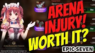[Epic Seven] Injury Set No SCAM Plz? (Rolling Resolution Season Arena Gear!)