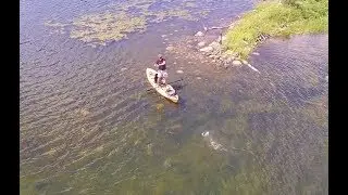 Тест и обзор DUO Realis Spinbait 80 с видеозаписью с дрона