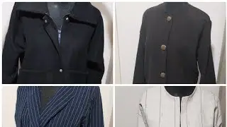 Hiç Kalıp Kullanmadan 4 Ayrı Ceket Nasıl Dikilir 
