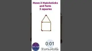 matchstick puzzle #shorts #trending #matchstick #puzzle #treding