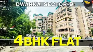 4BHK Newly Furnished Flats for sale in Dwarka sector 9 || #flatsindwarka #societyflatindwarka #4bhk