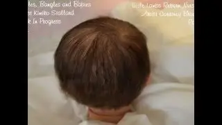 Devine, custom doll hair #13, 2015 by Bingles, Bangles and Babies Artist Kimiko Stallard