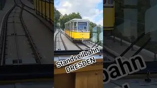 🚂 #Dresden #standseilbahn  #begegnung #train #trainspotting #eisenbahn  #eisenbahnromantik #seilbahn
