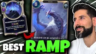 This Deck is INCREDIBLY GOOD! Best RAMP Deck! - Legends of Runeterra