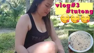 Pretty girl cooking #tutong a Filipino delicasy #vlog#3🤗😊😊