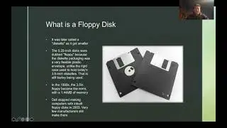 Floppy Disk Zoom Presentation
