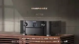 Marantz AV 7706 Atmos 11.2 Channel 8K AV Processor.