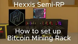 How to use the Bitcoin Mining Rack - Unturned: Hexxis Semi-RP Server