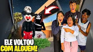 MICKEY APARECEU NA CASA ANTIGA MAS NÃO VEIO SOZINHO!! E AGORA COMO VAMOS FUGIR DELE?