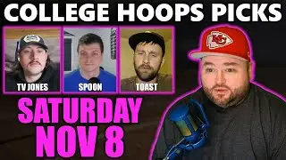 College Basketball Predictions and Analysis with Kyle Kirms | Saturday November 8th
