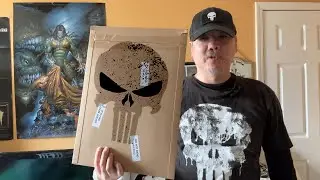 Punisher Original Comic Book Art Mail Call Unboxing