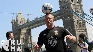 Freestyle Football Tricks in London feat. Guinness World Record Holder Dan Magness