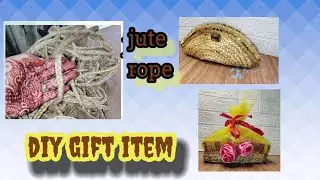 रक्षाबंधन gift idea 💡//gift item from jute