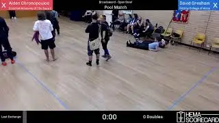 World Broadsword Cup 2023. Day 2: Broadsword. Blue arena.