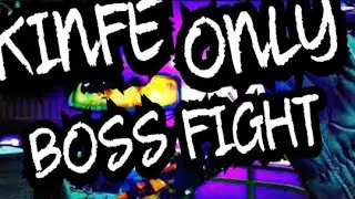 *KNIFE ONLY* COLD WAR ZOMBIES EASTER EGG BOSS FIGHT *SOLO KNIFE ONLY* (KNIFE ONLY EASTER EGG)