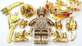LEGO Transformers One | Megatron Gold Edition | Transformers Unofficial Lego Minifigures