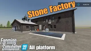 Stone Factory / Мод FS22 для всех платформ