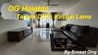 Tenanted | Looking to Rent A Large 2 bedrooms Apartment in OUG? OG Heights in Taman OUG, Kuchai Lama