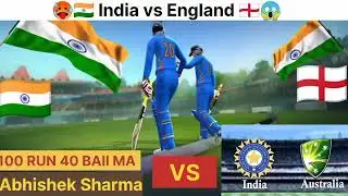 Real cricket 24 Rohit Sharma Abhishek Sharma 