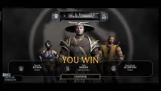 Black Dragon Tower Fatal 191 with no spec ops team - Dark Raiden,Kitana, Hanzo