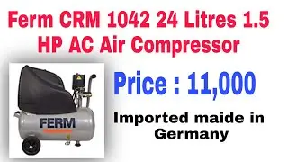 Ferm CRM 1042 24 Litres 1.5 HP AC Air Compressor, Venkat Arts, #playschoolwallpainting