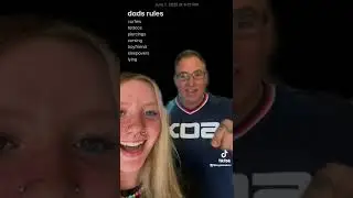 MY DADS RULES | KAYLAMALECC | #shorts