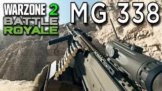 SIG MG 338 (RAAL MG) in Call of Duty Warzone 2 Battle Royale Solos Victory Full Gameplay
