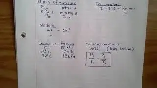 Video Lesson Calculate Relationships Volume Temp Pressure