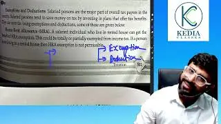 Income Tax | Class 11 | Applied Maths | CA Ashish Kedia