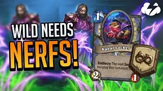 Wild NEEDS Nerfs! How Blizzard Can SAVE The Wild Format! | Hearthstone [Darkmoon Races]
