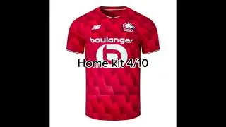 Rating Ligue 1 kits (Lille FC)