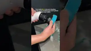 Electric cleaning brush #cleaningbrush #cleaning #cleaningtools #bathroomdeepclean #deepclean