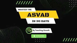 ASVAB Expert Course - Raise your AFQT in 30 Days!