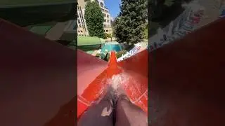 Water Park! Aqua Paradise Resort in Sunny Beach, Bulgaria! #travel #travelbulgaria #vanlife #summer
