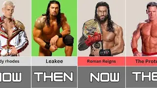 WWE Wrestlers Names Then vs Now - Comparison