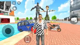 Car Bike Game: Franklin ordered an Indian Tractor and drives a new Indian Police SUV in the game
