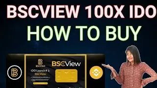 BscView first ido on bscpad - Binance smart chain project for big profits in hindi