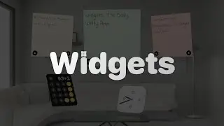 Widgets: The Daily Utility App Launch Trailer