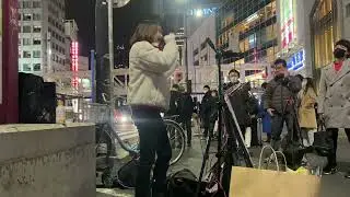 『ふたつ星』I WiSH/cover 小池ジョアンナ 新宿路上ライブ 2023.1.22