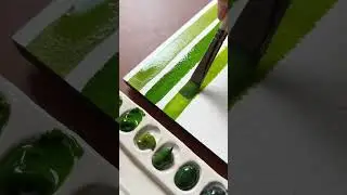 Great Green Art - Best Watercolors #shorts #favorite