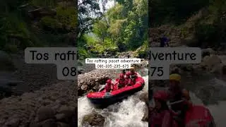 Wisata air di pacet mojokerto ya arung jeram asik #raftingpacetmojokerto