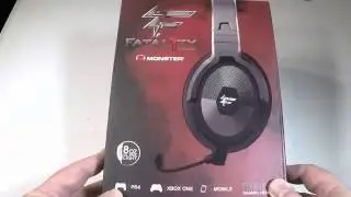Monster Fatal1ty&reg; by Monster&reg; FXM 200 Gaming Over-Ear Headphones Unboxing Review