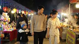 Tieu Nu And Truong: Laughing Together at the Market, Is Her Sorrow Finally Fading?