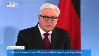 Terrorwarnung Istanbul: Statement von Frank-Walter Steinmeier am 17.03.2016